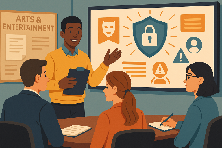 Arts & Entertainment Organization Strengthens Digital Safety Through Comprehensive Awareness and Communications Training Program