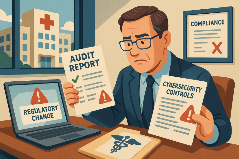 Audit Reveals Hospital System Failed to Attest to Cybersecurity Controls Ahead of Regulatory Change