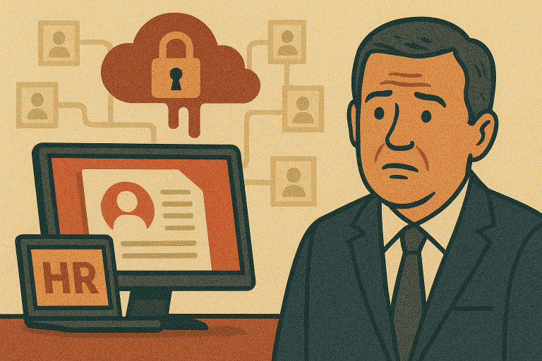 Leaked Executive Records Expose Privacy Gaps in Centralized HR Database