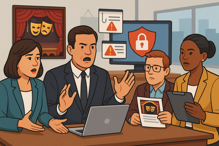 National Performing Arts Organization Suffers Costly Event Cancellations After Weak Cyber Governance Exposes Ticketing and Patron Data