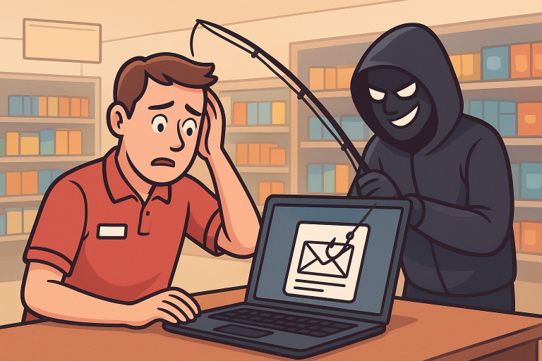 Nationwide Retail Chain Falls Victim to Phishing Attempts Amid Poor Staff Awareness