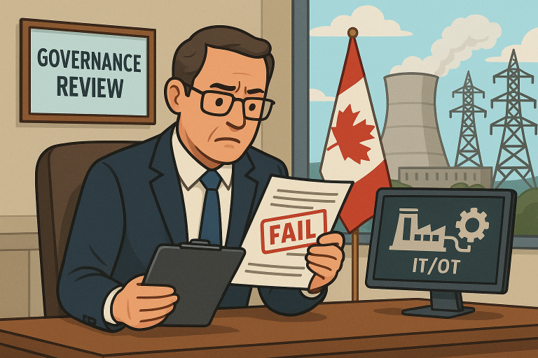 Provincial Power Utility Under Scrutiny After Failing Governance Review of IT/OT Convergence