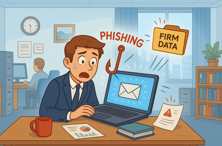 Remote Accounting Intern Exposes Firm Data After Falling for Spear Phishing Attack on Personal Device