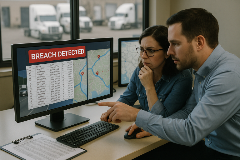 Truck Dispatch System Breach Exposes GPS and Driver Identity Information Across Multiple Provinces