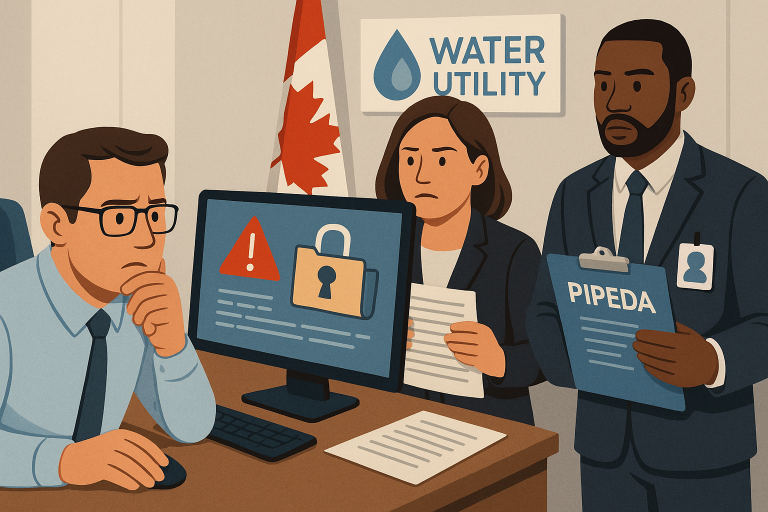 Water Utility Confirms Customer Data Exfiltration, Launches Privacy Remediation Under PIPEDA Oversight